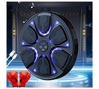 HAZARA Tirapugni Elettrico con Musica con Guanti, Boxing Training Montato a Parete con 6 Luci E Bluetooth, Macchina da Boxe Musicale per Esercizi a Casa