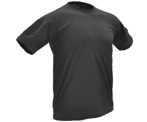 Hazard 4 Battle-T Sotto-Gilet Uomo T-shirt Tactical Massima Sicurezza Top Nero