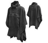 Hazard 4 Fodera in pile per poncho Villa™ Soft-Shell Poncho Isolamento - Caldo cappotto con cappuccio per il freddo, campeggio e attività all'aperto - Mantello antivento per uomini e donne