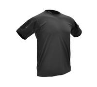 Hazard 4 - Maglietta da Uomo Battle-T (TM) Quickdry, Uomo, Camicia, APR-Batt-Blk-L, Nero, L
