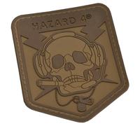Hazard 4 Operatore Cranio Morale Patch Tattico Combattimento Esercito Mis