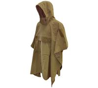 Hazard 4 Poncho Villa Smartskin Softshell Poncho Esercito Campeggio Pioggia Docc