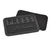 Hazard 4 Stampa / Reporter Arabo Morale Patch Gomma Militare Esercito Ner