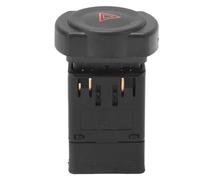 Hazard Warning Light Switch Button 8200602232, Emergency Toggle Switch for Dacia Duster HS 2010-2018 and Sandero 2008-On, Fast - Response ABS Hazard Light Replacement