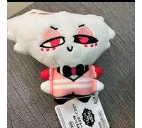 Hazbin Hotel Angel Dust Chibigurumi Peluche Bambola Mascotte Giocattolo...