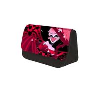 Hazbin Hotel Anime Astuccio Stampato Alastor/Angel Dust Cartoon Double Layer Pen Case Creative Student Stationery Schoolbag Accessori, Tipo 5, 22*7.5*13cm, Anime