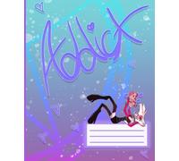 Hazbin Hotel Composition Notebook - Addict Edition: Angel Dust and Fat Nuggets | 100 pages | 7.5 x 9.25 | For Students and Adults perfect gift for all Occasions