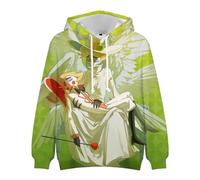 Hazbin Hotel, felpa con cappuccio a maniche lunghe con stampa 3D di Alastor/Angel Dust/Charlie, stile cartone animato, sport, streetwear, per uomo e donna, Tipo 7., L