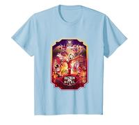 Hazbin Hotel - Poster Maglietta, Bambini, Celeste, 2 Anni