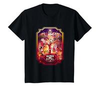Hazbin Hotel - Poster Maglietta, Bambini, Nero, 8 Anni