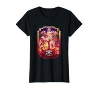 Hazbin Hotel - Poster Maglietta, Donna, Nero, L