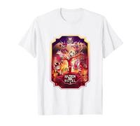 Hazbin Hotel - Poster Maglietta, Uomo, Bianco, XL