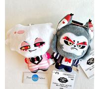 Hazbin Hotel vol.2 Peluche Mascotte Catena Angelo Polvere e Husk Set di 2 NUO...