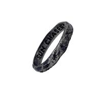 Haze&Glory Anello 'Sun Chaser' nero Uomo Haze&Glory 60