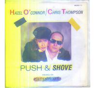 Hazel O'Connor - Push & shove-For Greenpeace (1985, & Chris Thompson) / Vinyl single [Vinyl-Single 7'']