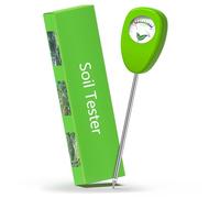 HAZENS Misuratore di umidità del suolo per piante, portatile, senza batterie, igrometro per il giardino, tester accurato del suolo