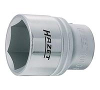 Hazet 1000-60 Inserto Chiave a Bussola Esagonale, Argento, Attacco Quadro, Cavo, 20 mm 3/4 di Pollice