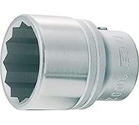 Hazet 1000Az-1.5/16 Inserto per Chiave a Bussola a Doppio Esagono, Argento, Attacco Quadro, Cavo, 20 mm 3/4 di Pollice