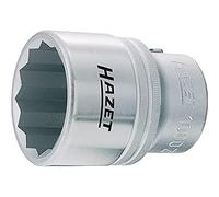 Hazet 1000Z-38 Inserto per Chiave a Bussola a Doppio Esagono, Argento, Attacco Quadro, Cavo, 20 mm 3/4 di Pollice