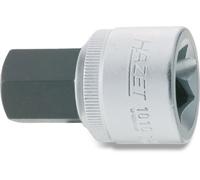 Hazet 1010-22 Inserto Chiave a Bussola per Giraviti, Argento, Attacco Quadro, Cavo, 20 mm 3/4 di Pollice