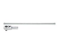 Hazet 1016/2 Testa a Cricchetto Reversibile con Leva di Manovra, Argento, Lunghezza 620 mm