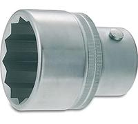 Hazet 1100Z-60 Inserto per Chiave a Bussola a Doppio Esagono, Argento, Attacco Quadro, Cavo, 25 mm 1 Pollice