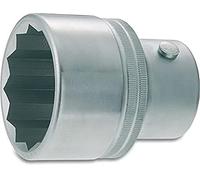 Hazet 1100Z-65 Inserto per Chiave a Bussola a Doppio Esagono, Argento, Attacco Quadro, Cavo, 25 mm 1 Pollice