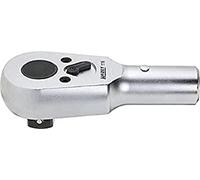 Hazet 1116 Testa a Cricchetto Reversibile, Argento, Attacco Quadro, Massiccio, 25 mm 1 Pollice