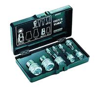 Hazet 1557/9 Serie Di Avvitatori Torx, Oro, Attacco Quadro, Cavo, 6.3 mm 1/4 Di Pollice