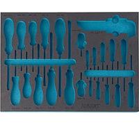 Hazet 163-141L Alloggiamento In Schiuma Espansa Morbida Bicomponente, Multicolore