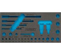 HAZET Alloggiamento in schiuma espansa morbida bicomponente 163-345L Quantità:1