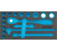 HAZET Alloggiamento in schiuma espansa morbida bicomponente 163-358L Quantità:1