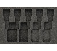 Hazet 163-361L Alloggiamento In Schiuma Espansa Morbida Bicomponente, Multicolore