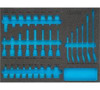 HAZET Alloggiamento in schiuma espansa morbida bicomponente 163-367L Quantità:1