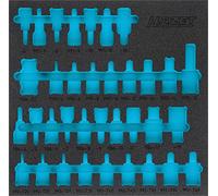 Hazet 163-407L Alloggiamento In Schiuma Espansa Morbida Bicomponente, Multicolore