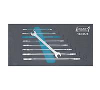 Hazet 163-95/8 Serie Di Chiavi A Forchetta Doppia, Argento, Numero Utensili 8