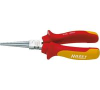 Hazet 1826Vde-22 Pinza A Becco Tondo Vde, Argento, Lunghezza 160 mm