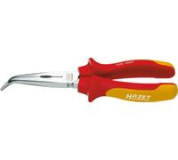 Hazet 1841Bvde-33 Pinza A Becchi Mezzotondi Vde, Argento, Lunghezza 200 mm