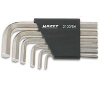 Hazet 2100/6H Maschio esagonali Serie A 3107/34 con 6 Chiavi, Multicolore - NUOV