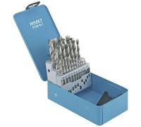Hazet 2128N-1 HSS Kit punte a spirale 25 parti 1 mm, 1.5 mm, 2 mm, 2.5 mm, 3 m