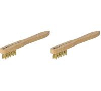 Hazet 2131 Spazzola Per Candele Di Accensione, Multicolore, Lunghezza 150 mm (Confezione da 2)