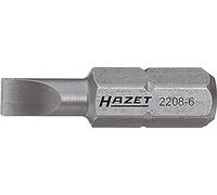Hazet 2208-6 Bit, Attacco Esagonale, Massiccio, 6.3 mm 1/4 di Pollice