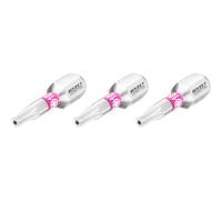 HAZET 2223N-T10H/3 - Punta esagonale per tamper, resistente Torx, 3 pezzi, T10H - 2223N-T10H/3