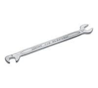 Hazet 440-4 Chiave a Forchetta Doppia, Argento, Apertura Chiave 4, Lunghezza 70 mm
