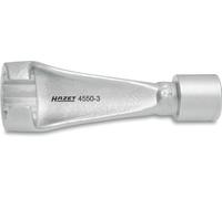 Hazet 4550-3 Chiave per Condotti di Iniezione, Argento, Attacco Quadro, Cavo, 10 mm 3/8 di Pollice