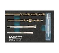 Hazet 4760-M10X1/9 Assortimento Per Riparazioni Candelette Ad Incandescenza, Argento