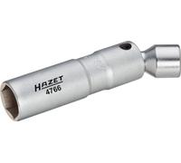 Hazet 4766 Chiave per Candele di Accensione, Argento, Attacco Quadro, Cavo, 10 mm 3/8 di Pollice