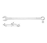 Hazet 600LG-10 Chiave combinata Misura (metrica) 10 mm