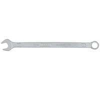 Hazet 600Lg-14 Chiave Combinata a Forchetta/Ad Anello, Extra Lunga, Forma Sottile, Argento, Apertura Chiave 14, Lunghezza 255 mm