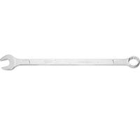 Hazet 600Lg-27 Chiave Combinata a Forchetta/Ad Anello, Extra Lunga, Forma Sottile, Argento, Apertura Chiave 27, Lunghezza 480 mm